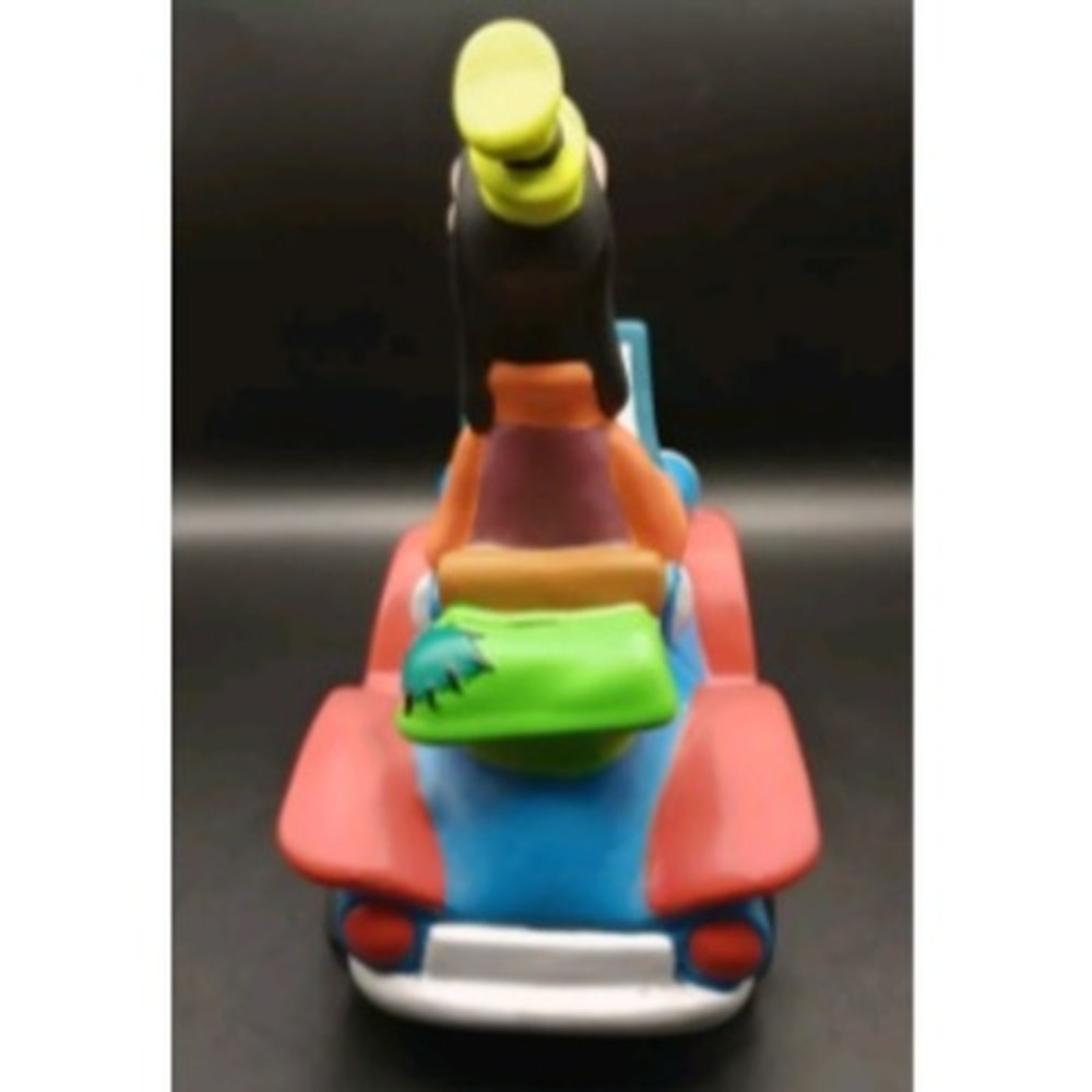 Disney Goofy in Jalopy Car Coin Bank PVC Vinyl Collectible Money Box - Picture 4 of 8